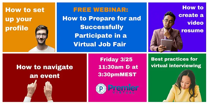 How to Prepare and Successfully Participate in a Virtual Job Fair