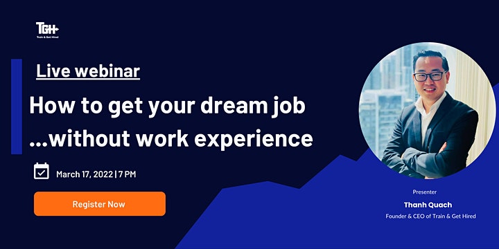 How to get your dream job without work experience!