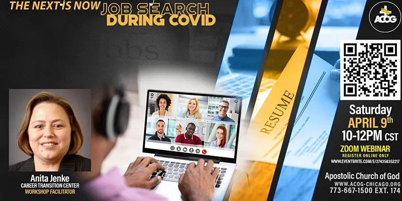 Are you ready? The next now is “Job Search During Covid.”