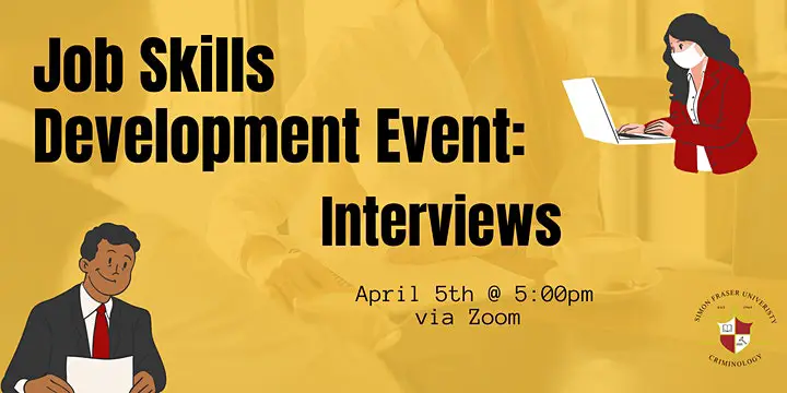 Job Skills Development Event: Interviews