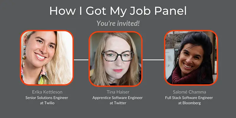 Hackbright Academy: How I Got My Job Panel