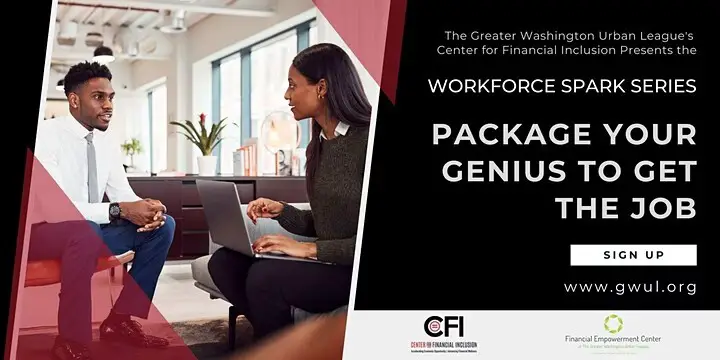 GWUL Workforce Spark Series - Package Your Genius to Get the Job