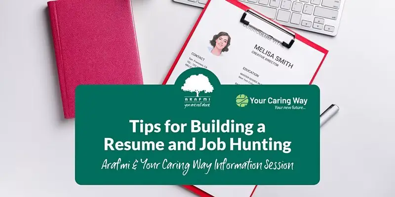Tips for Building a Resume and Job Hunting (Online)