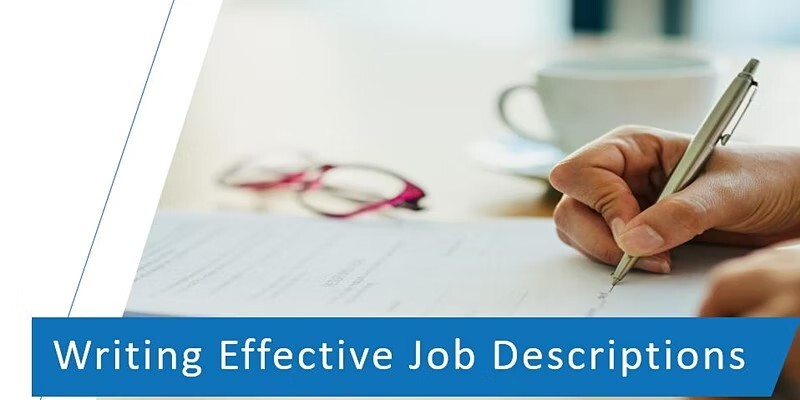 Writing Effective Job Descriptions (for TCD Managers)