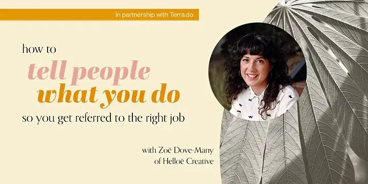 How to Tell People What You Do so You Get Referred to the Right Job