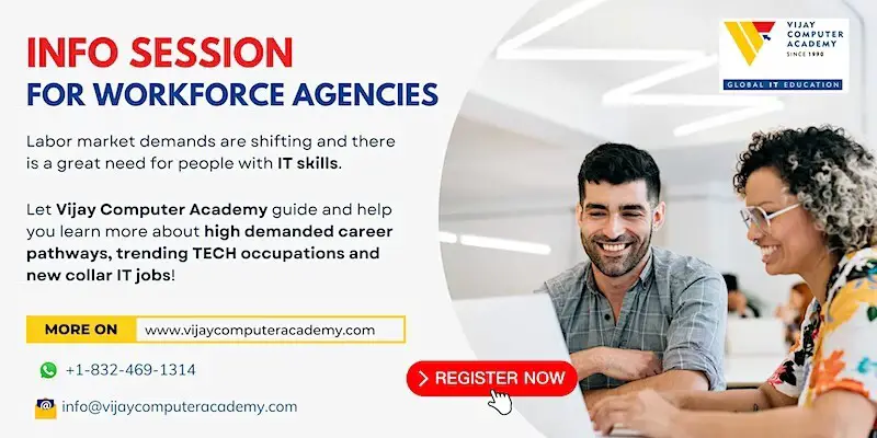 Info Session for Workforce Agencies, Career Counselors, Job Coach, Advisors