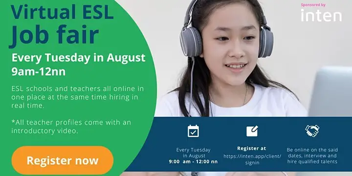 Virtual ESL Job Fair