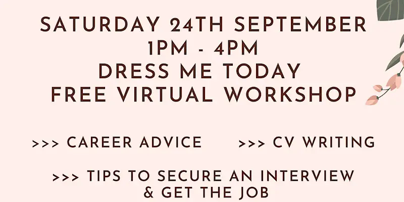 Free Women's Career Advice & Mentoring Virtual Workshop