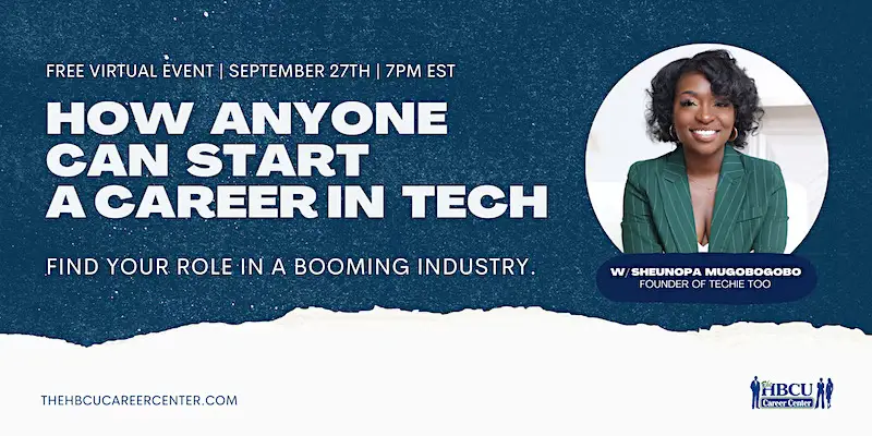 How Anyone Can Start a Career in Tech