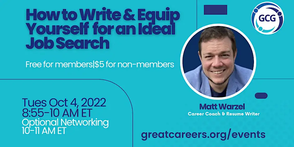 How to Write and Equip Yourself For An Ideal Career Search