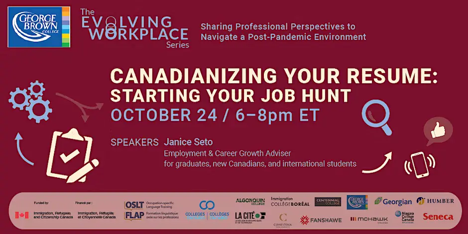 Canadianizing Your Resume: Starting Your Job Hunt!