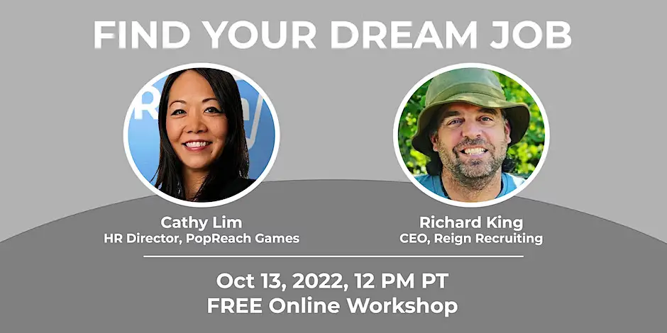 FIND YOUR DREAM JOB! Job-Hunting Tips From Tech&Gaming HR pros!