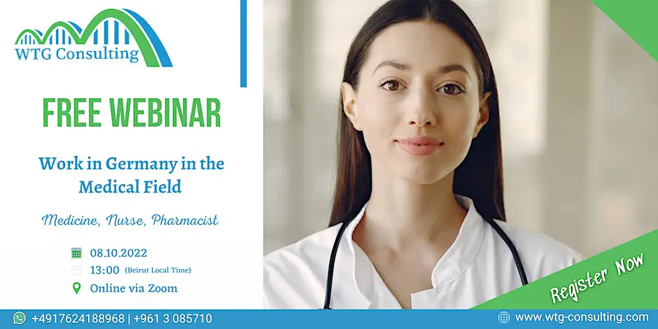 Free Webinar-Work in Germany in the Medical Field
