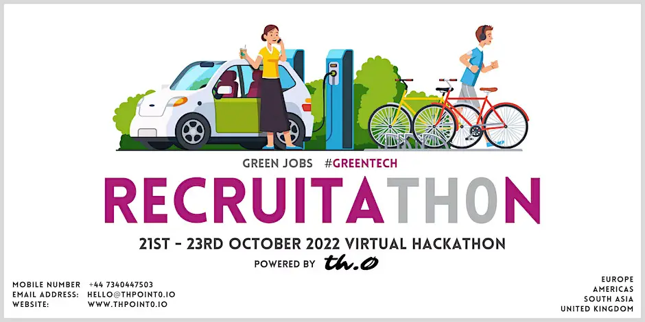 RecruitaTH0n (Green Jobs) Virtual & Hybrid Hackathon 2022