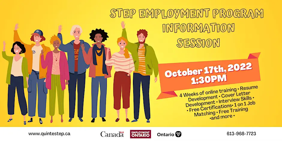 STEP Free Employment Program Information Session
